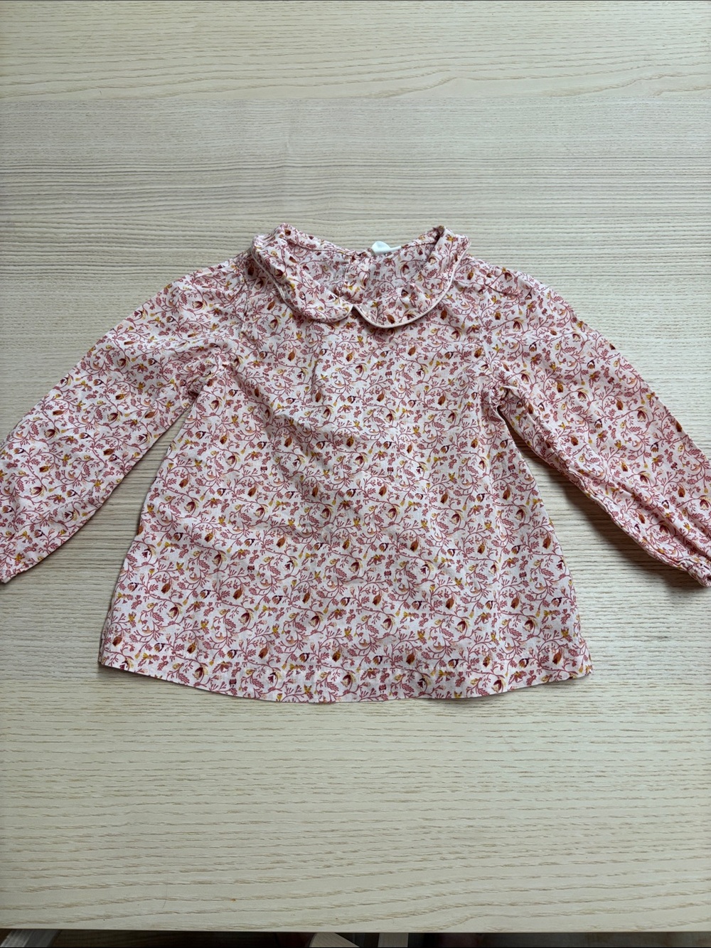 Old navy paisley Peter Pan collar top